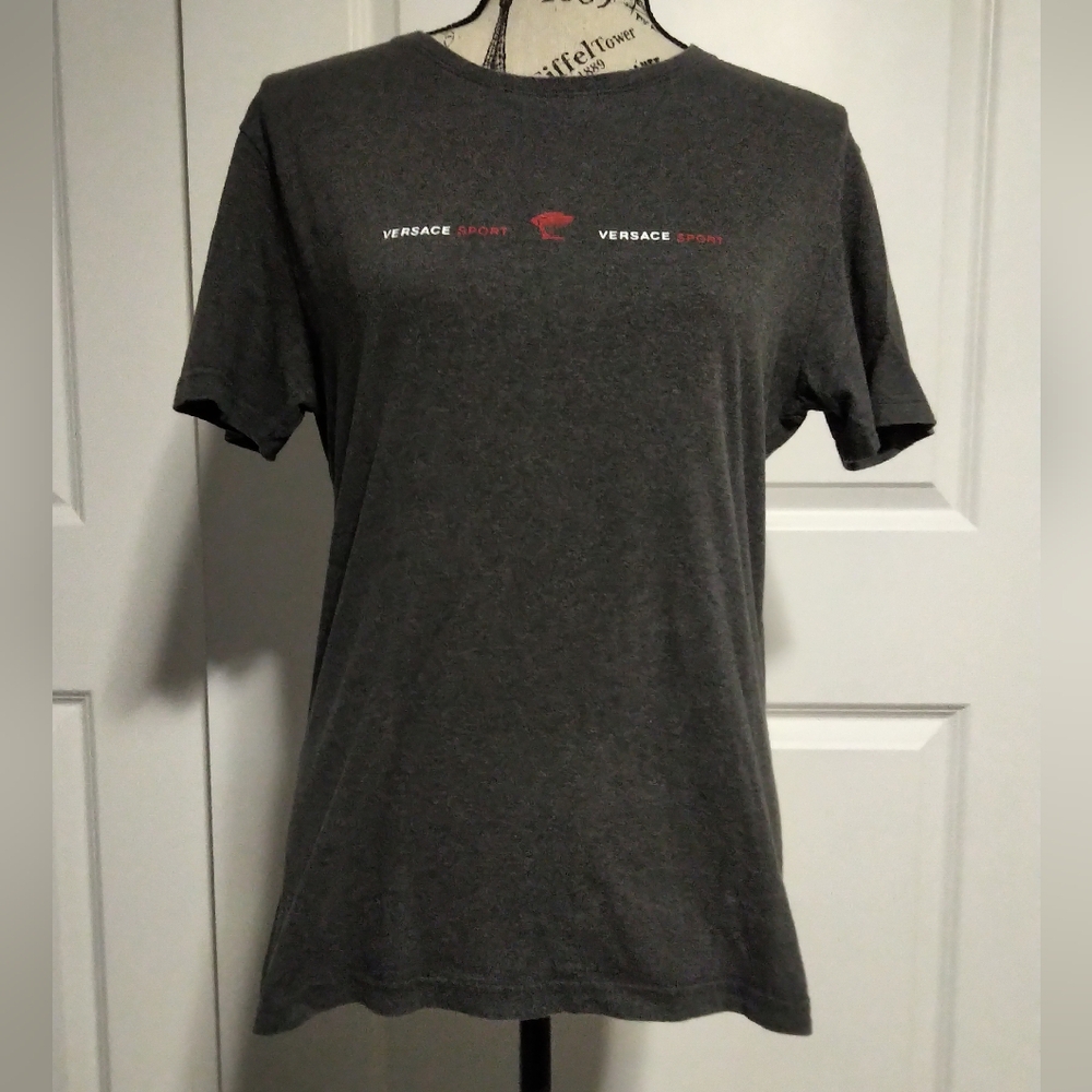 Authentic Versace Gray Sport Shirt - Size XL